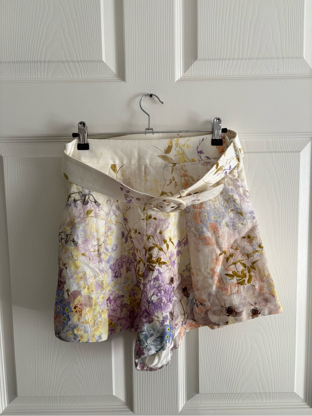 zimmermann botanical shorts linen